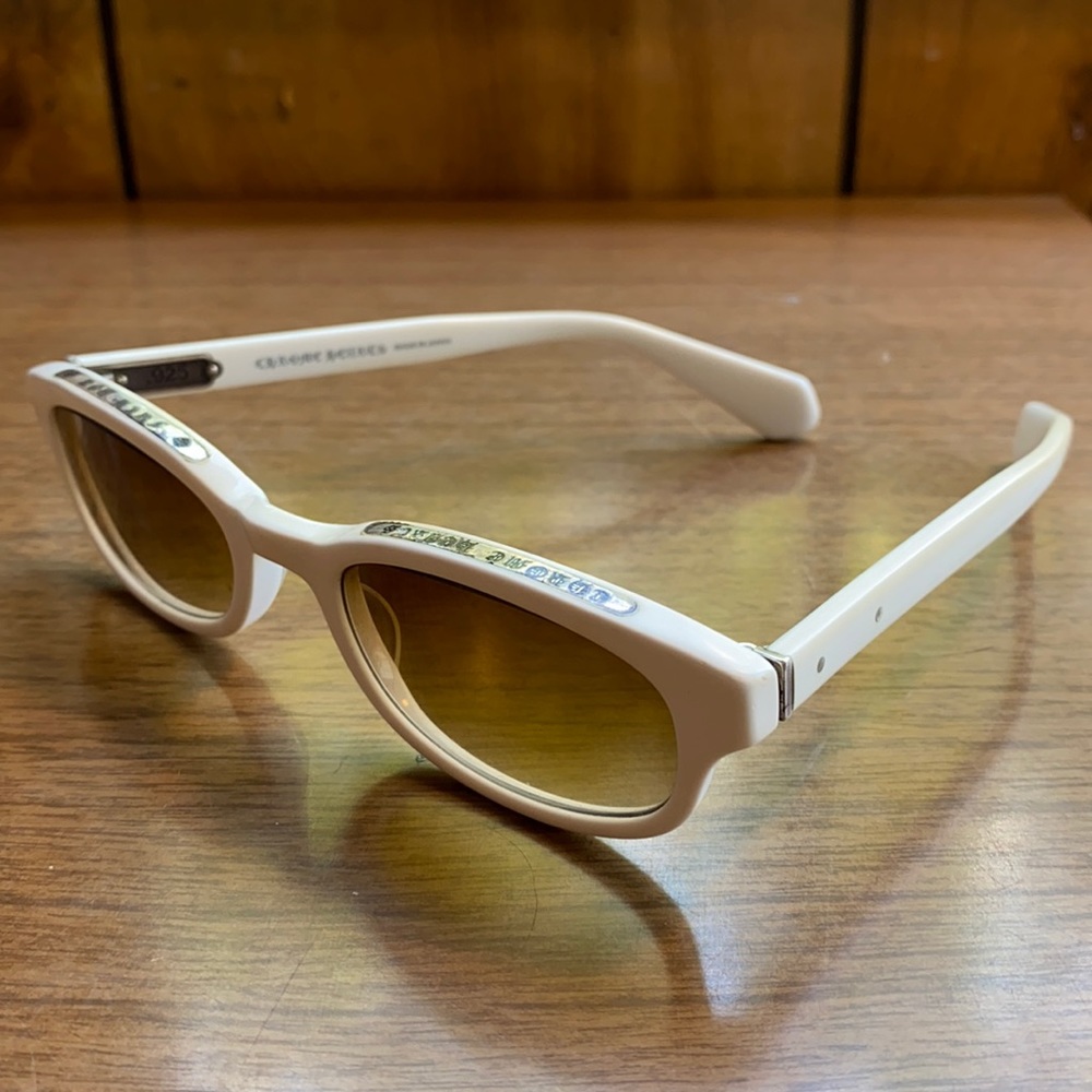 Chrome Hearts White Sunglasses